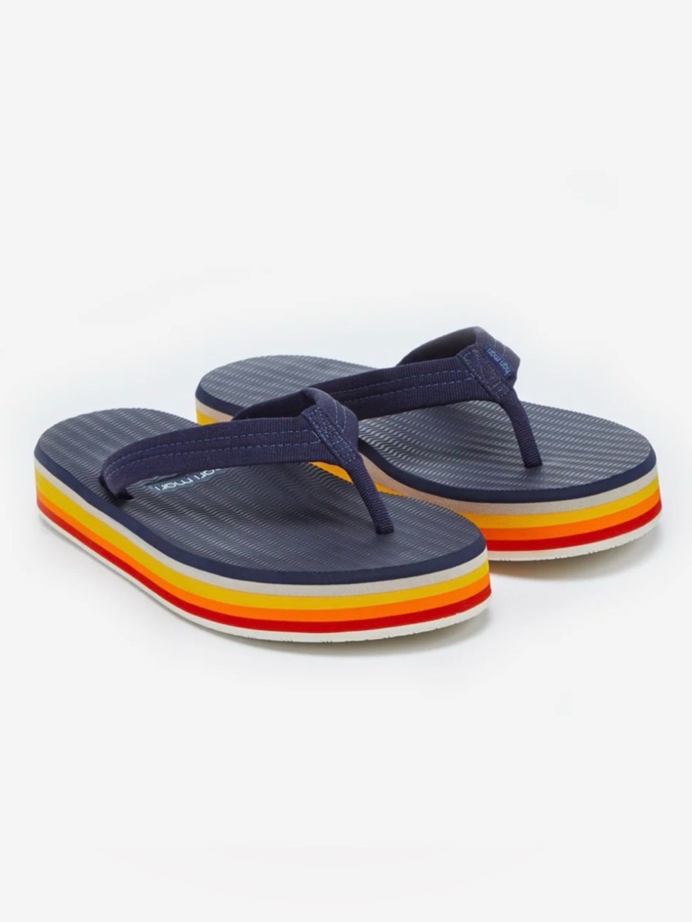 Hari Mari Dunes Sunset Platform Sandals Navy Size 10